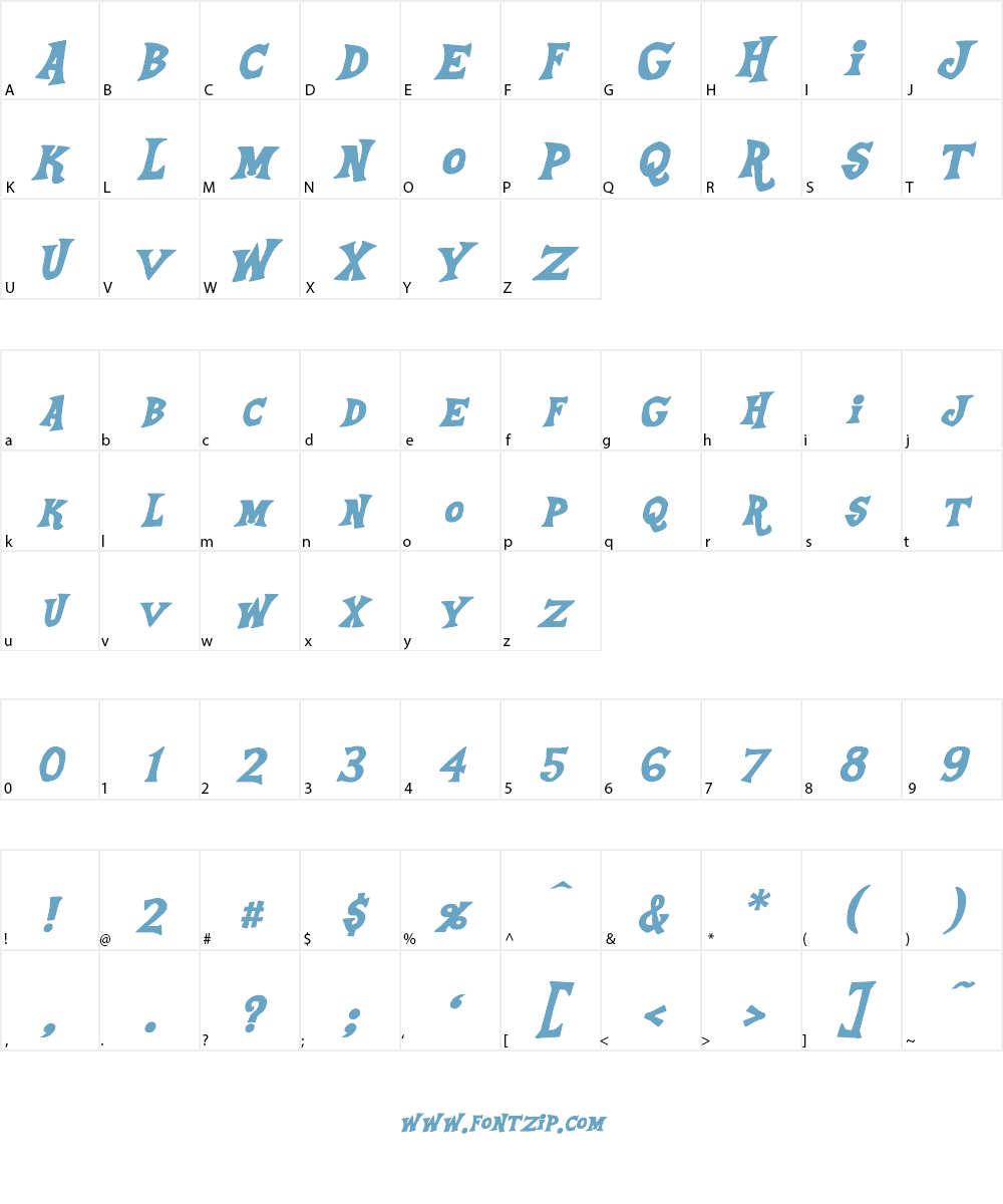 Equestria Font Character
